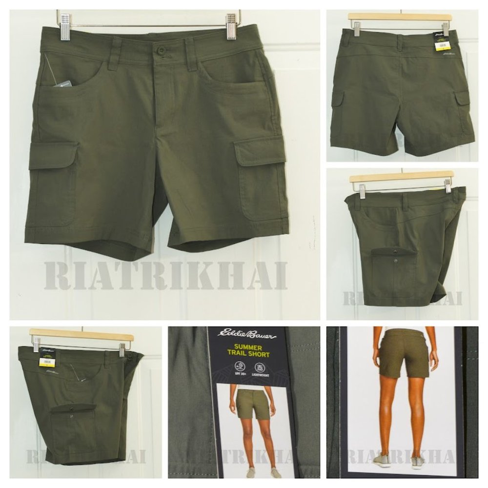 Eddie Bauer Ladies' Summer  Trail Green‎ Short